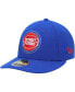 Фото #2 товара Men's Blue Detroit Pistons Team Low Profile 59FIFTY Fitted Hat