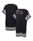 ფოტო #2 პროდუქტის Women's Black San Francisco Giants Cascade T-shirt Dress