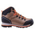 Кроссовки Elbrus Taneris Mid WP Hiking Brown / Black / Red Orange, 38 - фото #2