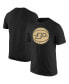 Фото #1 товара Men's Black Purdue Boilermakers Basketball Logo T-shirt