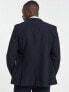 Фото #2 товара Selected Homme slim fit wool mix suit jacket in navy
