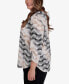 ფოტო #5 პროდუქტის Plus Size Classic Stripe Dots Top