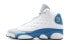 Фото #1 товара Кроссовки Jordan Air Jordan 13 Retro White Italy Blue GS 2017 439358-107