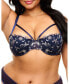 Plus Size Estelle Contour Balconette Bra Синий, 42g - фото #1