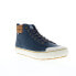 Фото #2 товара Lugz Key MKEYD-4635 Mens Blue Synthetic Lace Up Lifestyle Sneakers Shoes 11.5