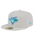 ფოტო #3 პროდუქტის Men's Khaki Toronto Blue Jays Stone Mist 59FIFTY Fitted Hat
