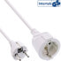 Фото #1 товара InLine Power extension cable - white - 15m
