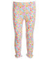 ფოტო #1 პროდუქტის Toddler & Little Girls Ditsy Floral-Print Ruffle-Hem Capri Leggings, Created for Macy's