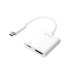 Фото #1 товара LogiLink 0.14m - 2xUSB-C/HDMI - 3840 x 2160 pixels