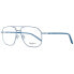 Pepe Jeans Brille PJ1294 C3 55 Herren Blau 55-14-140