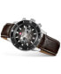 ფოტო #4 პროდუქტის Men's Swiss Automatic Chronograph Captain Cook Stainless Steel Bracelet Watch 43mm