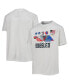 Фото #1 товара Big Boys White Team USA Bobsled Scattered Swatch T-shirt