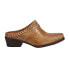 Фото #1 товара Roper Ada Snip Toe Mules Womens Brown Dress Casual 09-021-0980-2905