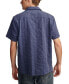 ფოტო #4 პროდუქტის Men's Solid Seersucker Short Sleeve Shirt