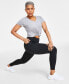 ფოტო #3 პროდუქტის Women's Solid 7/8 Compression Leggings, Created for Macy's