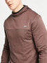 ASOS 4505 outdoor training hoodie in deep taupe