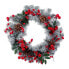 Фото #1 товара Рождественский венок Shico Красный Разноцветный Пластик Foam Ананасы 40 x 40 см