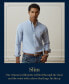 Фото #6 товара Men's Slim-Fit Gingham Stretch Poplin Shirt