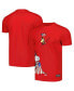 Фото #1 товара Men's Red Peanuts July 4th T-shirt