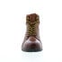 Фото #3 товара Roan by Bed Stu Dino F804010 Mens Brown Leather Lace Up Casual Dress Boots