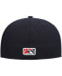 Фото #5 товара Men's Black Rocket City Trash Pandas Authentic Collection Team Alternate 59FIFTY Fitted Hat