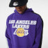 Фото #5 товара NEW ERA Los Angeles Lakers NBA Large Graphic hoodie