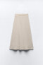 Фото #7 товара Расклешенная юбка soft в стиле минимализма ZARA