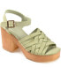 Фото #1 товара Women's Addisyn Woven Platform Sandals