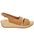 ფოტო #2 პროდუქტის Women's Gannett Buckle Slingback Wedge Sandals