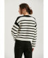 ფოტო #2 პროდუქტის Women's Olivia Stripe Sweater