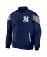 Фото #2 товара Men's Darius Rucker Collection by Navy New York Yankees Baseball Raglan Full-Snap Jacket
