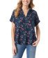 Фото #1 товара Women's Demi Short-Sleeve Button Front Shirt