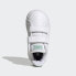 Фото #3 товара Детские кроссовки adidas Advantage Lifestyle Court Two Hook-and-Loop Shoes (Белые)