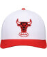 Фото #3 товара Men's White, Red Chicago Bulls Hardwood Classics Core 2-Tone 2.0 Pro Snapback Hat