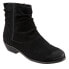 Фото #4 товара Softwalk Rochelle S1860-003 Womens Black Leather Ankle & Booties Boots