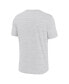 Men's Gray Los Angeles Dodgers City Connect Velocity Practice Performance T-shirt