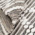 Carpet White Grey 60 % Cotton 40 % Polyester 120 x 180 cm