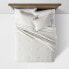 Фото #2 товара Space Dyed Cotton Linen Comforter & Sham Set - Threshold