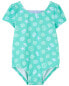 Baby Shell Print 1-Piece Swimsuit 18M