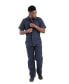 Фото #9 товара Men's Short Highland Short-Sleeve Flex Poplin Coverall