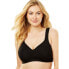 Фото #1 товара Plus Size Cotton Wireless Lightly Padded T-Shirt Bra