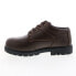 Фото #10 товара Lugz Savoy Slip Resistant MSVYEV-245 Mens Brown Wide Athletic Work Shoes