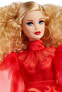 Фото #4 товара Кукла Barbie коллекционная к 75-летию MATTEL в красном платье, GMM98