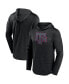 ფოტო #1 პროდუქტის Men's Heather Black Texas A&M Aggies Transitional Hoodie T-shirt