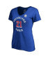 Фото #3 товара Women's Joel Embiid Royal Philadelphia 76ers Notable T-shirt
