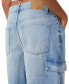 Фото #4 товара Women's Super Baggy Cargo Denim Jort Shorts