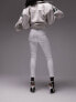 Topshop Petite Jamie jeans in white W24 L28 - фото #5