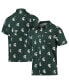 ფოტო #1 პროდუქტის Men's Green Michigan State Spartans Super Slack Tide Omni-Shade Button-Up Shirt