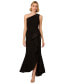 Фото #3 товара Women's Beaded One-Shoulder Gown