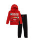 Фото #1 товара Boys Pixar Cars Lightning McQueen Fleece Pullover Hoodie and Pants Outfit Set to